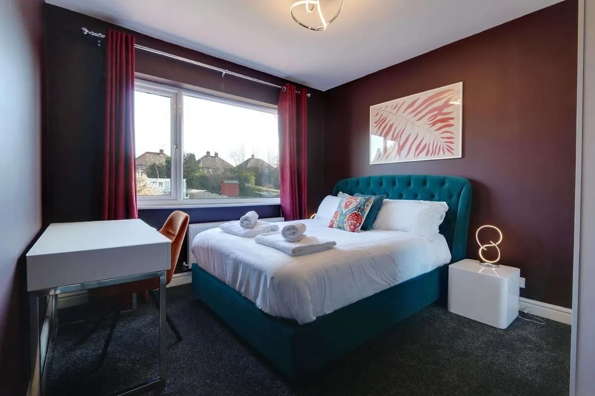 #Stylish #Exceptional 4 Bed House, Free Parking, Close To Centre Sheffield Casa vacanze